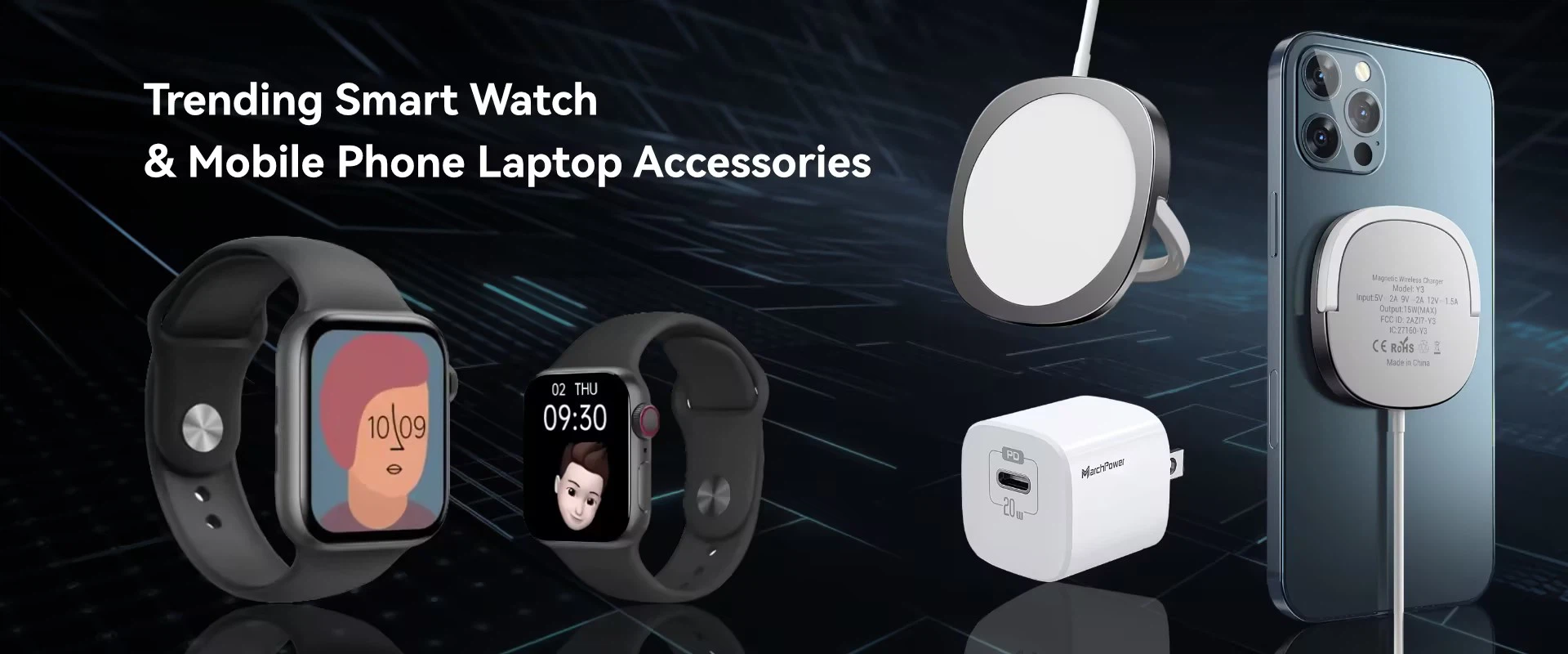 trending smart watch & mobile phone laptop accessories suppliers